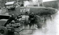 Asisbiz Prototype Me 262V12 C2b V074 WNr 170074 being inspected Schwabish Hall Feb 1945 01