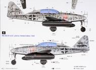 Asisbiz Art Trumpeter Model Me 262B 10.NJG10 Red 11 WNr 110494 Herbert Attner 1945 0B