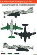 Asisbiz Messerschmitt Me 262B 10.NJG11 Red 8 WNr 110305 Schleswig Jagel 1945 0B