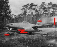 Asisbiz Messerschmitt Me 262A1 WNr 111711 Frankfurt Rhein Germany 1945 02