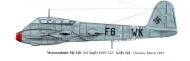 Asisbiz Messerschmitt Me 410A Hornisse 2.(F)122 F6+WK Italy 1943 0C
