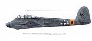 Asisbiz Messerschmitt Me 410A3 Hornisse 2.(F)22 F2+CA Ryga AF Latvia 1944 0A