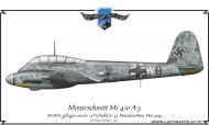 Asisbiz Me 410A3 1(F).AG33 (8H+WH) Munchen Riem May 1945 0A