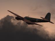 Asisbiz IL2 AS Me 410F 6.KG51 (9K+ZP) early morning patrol over England Apr 1944 03