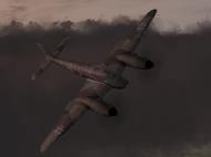 Asisbiz IL2 AS Me 410F 6.KG51 (9K+ZP) early morning patrol over England Apr 1944 37