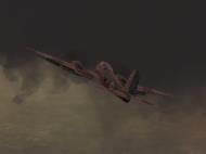 Asisbiz IL2 AS Me 410F 6.KG51 (9K+ZP) pushing the stall limits over England 1944 09