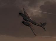 Asisbiz IL2 AS Me 410F 6.KG51 (9K+ZP) pushing the stall limits over England 1944 21