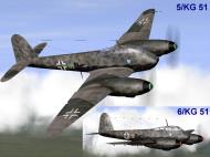 Asisbiz IL2 IM Me 410A Hornet 6.KG51 (9K+GP) 1944 V0A
