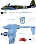 Asisbiz Messerschmitt Me 410A Hornisse 1.KG51 8K+HH France 1944 0B