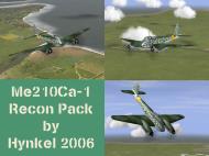 Asisbiz IL2 HK Me 210Ca 1 Hornet generic Aufklarer recon units V0A