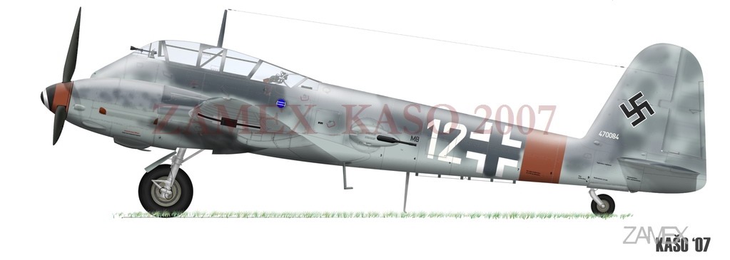 Messerschmitt Me 410 Hornisse (M8+) (W12+) 0A