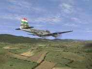 Asisbiz IL2 IM Me 210C Hornet RHAF NF5.1 (Z0+66) Hungary 1944 V01