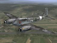 Asisbiz IL2 BP Me 410B Hornet Stab II.ZG26 (3U+CC) Germany 1944 V0A