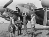 Asisbiz RAF De Havilland Mosquito with many missions ebay 01