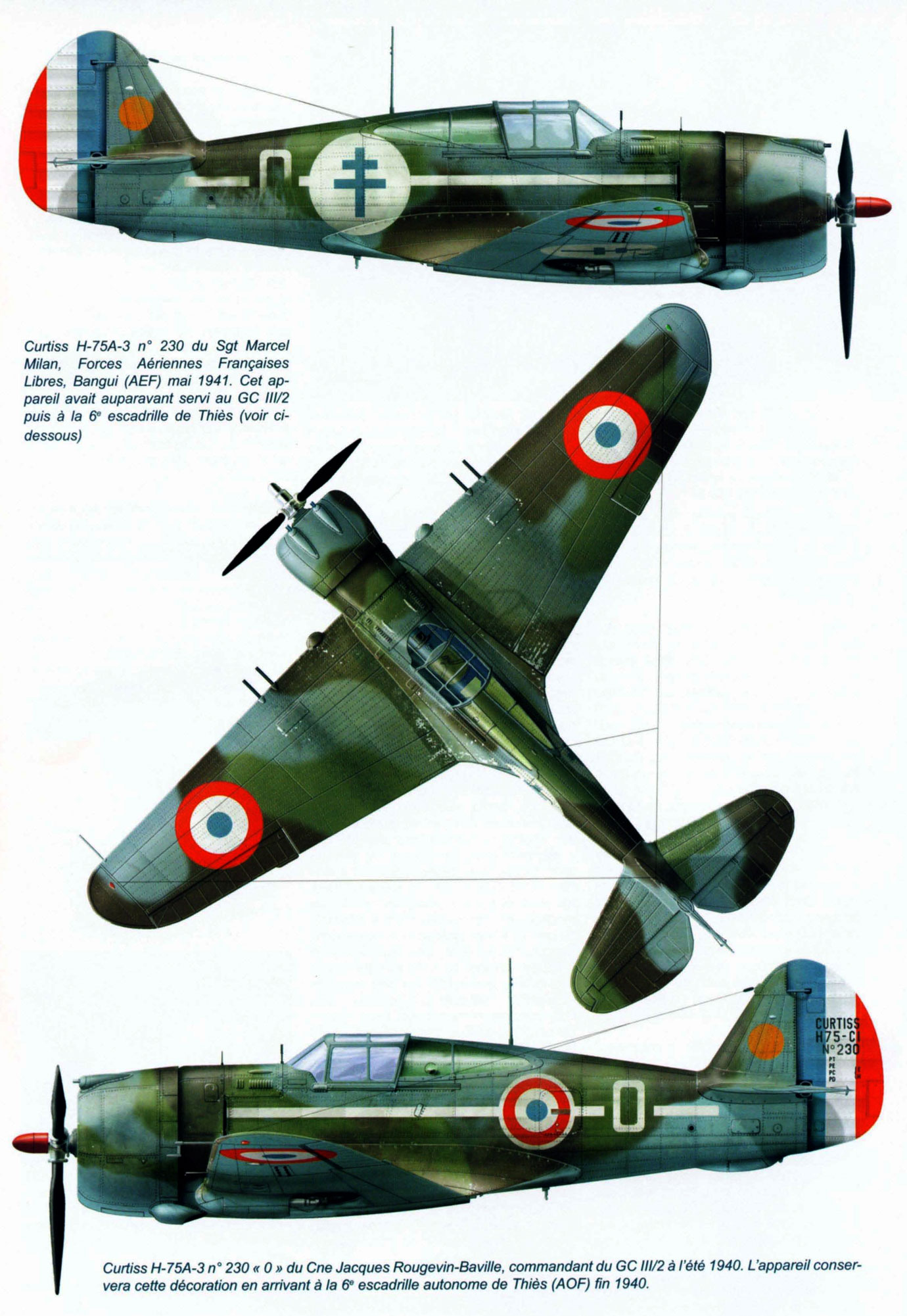 curtiss - AZ 1/72 ...  H-75c1 de chez CURTISS - avion FAFL de MILAN... Curtiss-Hawk-H-75A3-French-Airforce-GCIII.2-No230-Jacques-Rougevin-Baville-France-1940-0A