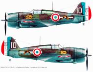 Asisbiz Curtiss Hawk H 75A3 French Airforce GC1.5 No279 White 10 Sgt Alexis de la Flechere Rabat France 1941 0A