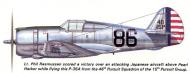 Asisbiz Curtiss P 36A USAAF 15PG46PS B86 Phil Rasmussen Hawaii 1942 0A