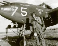 Asisbiz Lockheed P-38G Lightning 12AF 14FG49FS 75 Earthquake McGoon with Lt Richard A Cambell North Africa NA397