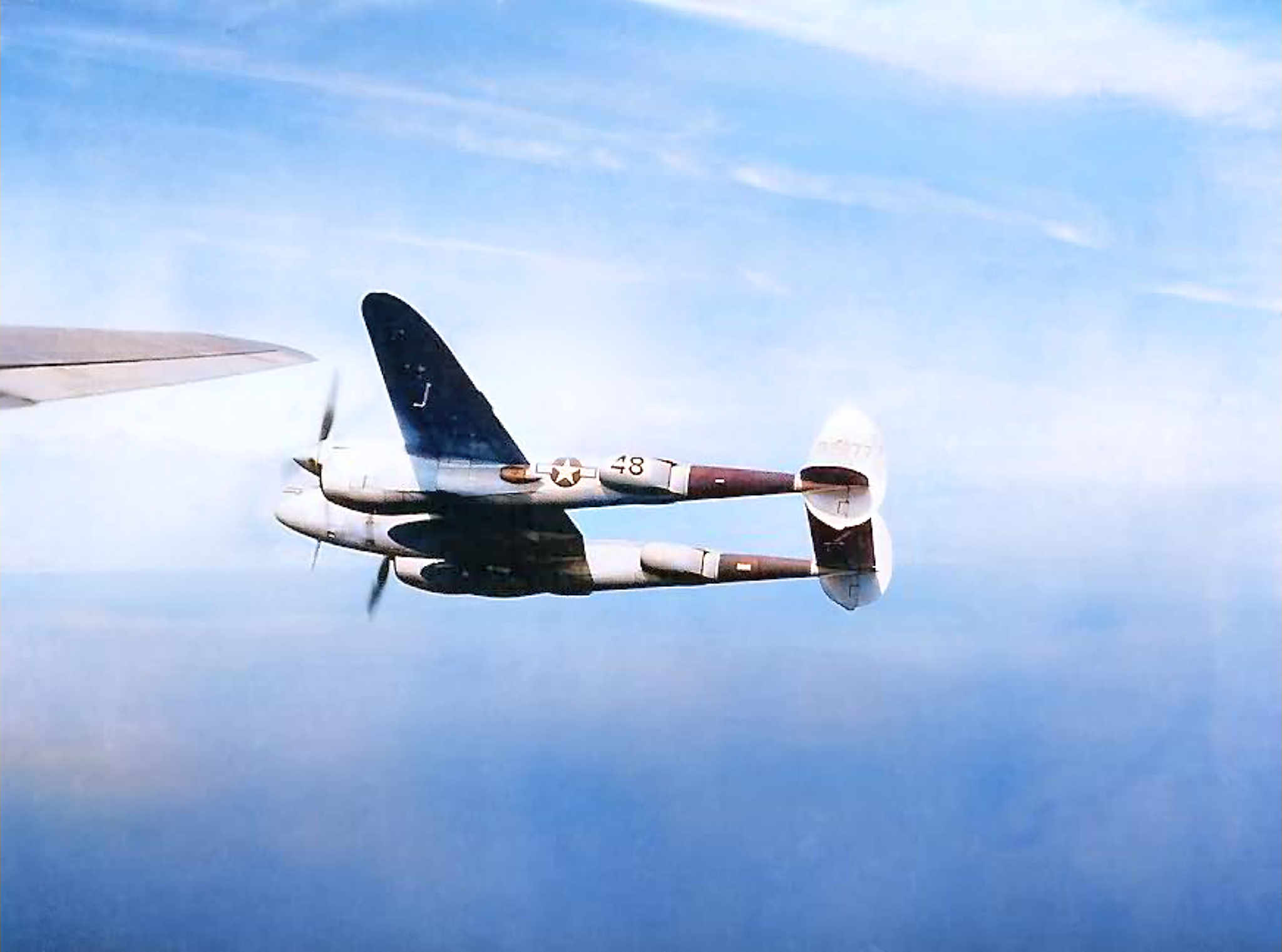 43-28777 P-38J Lightning 15AF 1FG71FS 48 over Italy Jun 1944 NA1