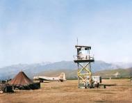 Asisbiz 42 29790 Boeing B 17F Fortress 15AF seen here at the control tower of 1FG94FS in Corsica 1943 01