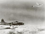 Asisbiz 43 28645 P-38J Lightning 15AF 1FG feathered prop during 2BG20BS mission to Blechhammer Germany 25th July 1944 01