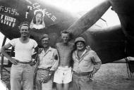 Asisbiz Lockheed P-38 Lightning 12AF 1FG Elizabeth III nose art left side North Africa 01