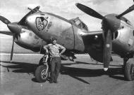 Asisbiz Lockheed P-38 Lightning 12AF 1FG Jeanny nose art left side North Africa 01