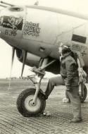 Asisbiz Lockheed P-38 Lightning 12AF 1FG27FS Col Klunk Baby Dean Catherine nose art left side North Africa 01