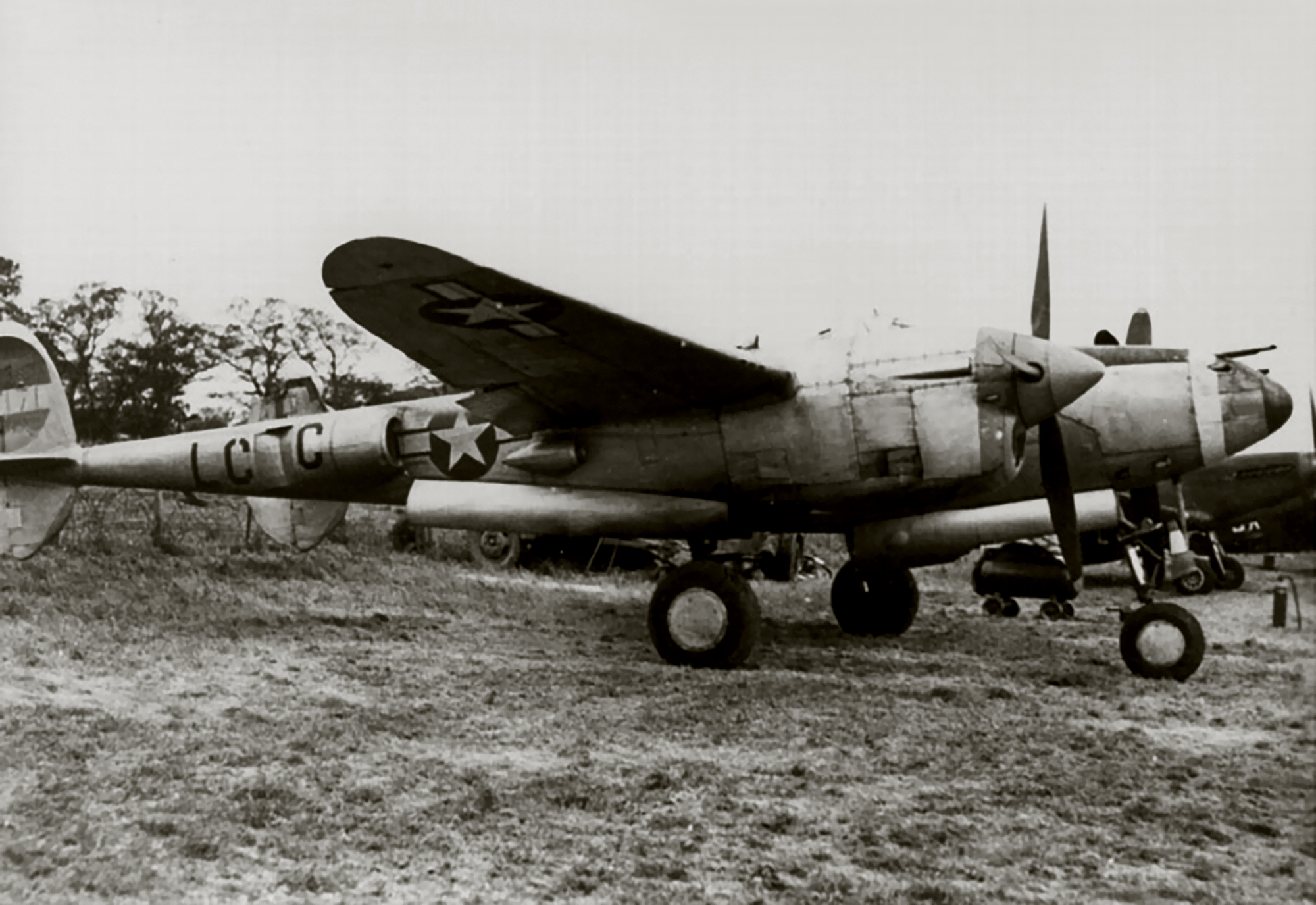 Lockheed P-38 Lightning 8AF 20FG77FS LCC in England 01