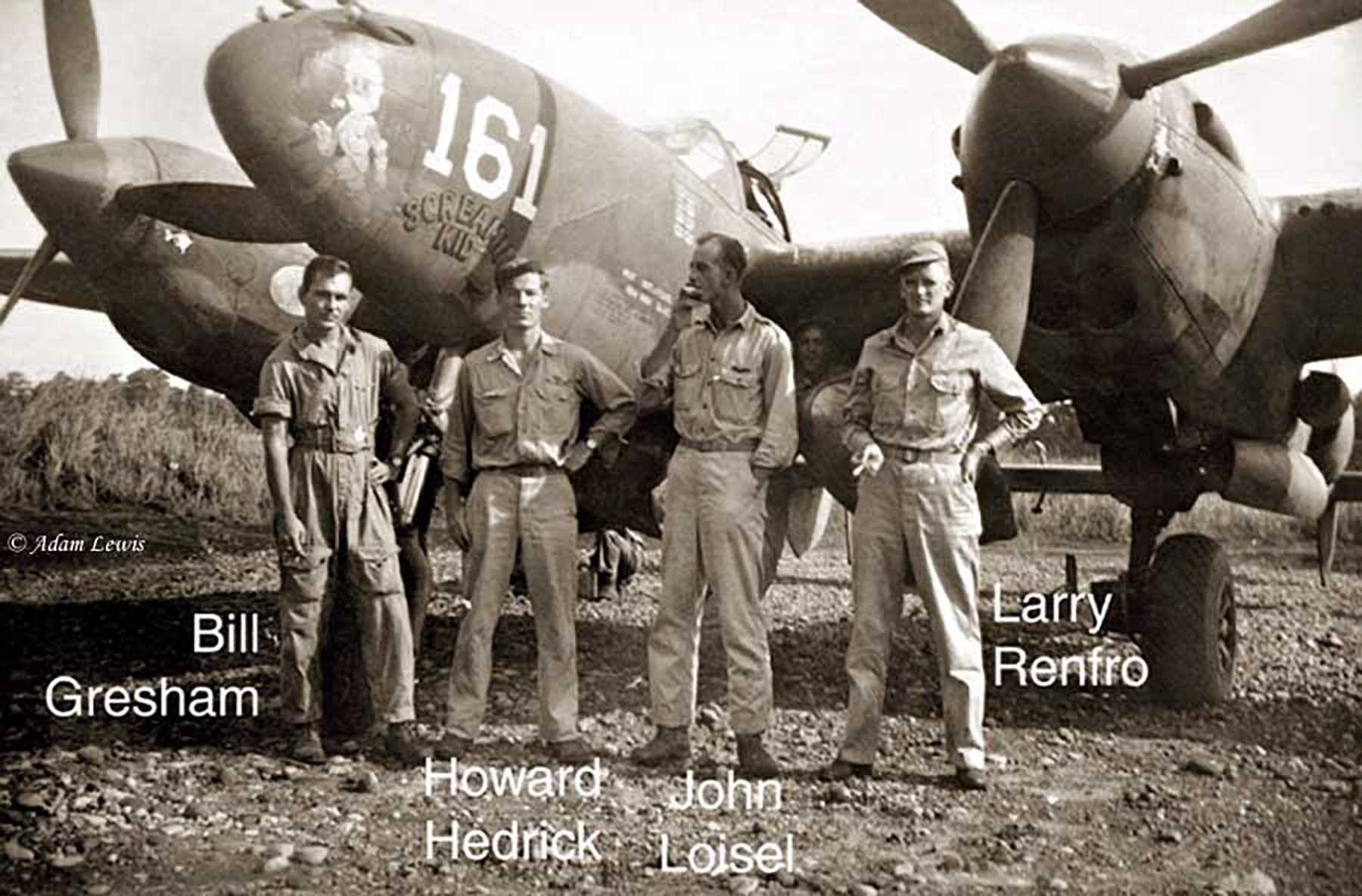 42-66682 P-38H Lightning 5AF 475FG432FS 161 Screamin' Kid John Loisel 02