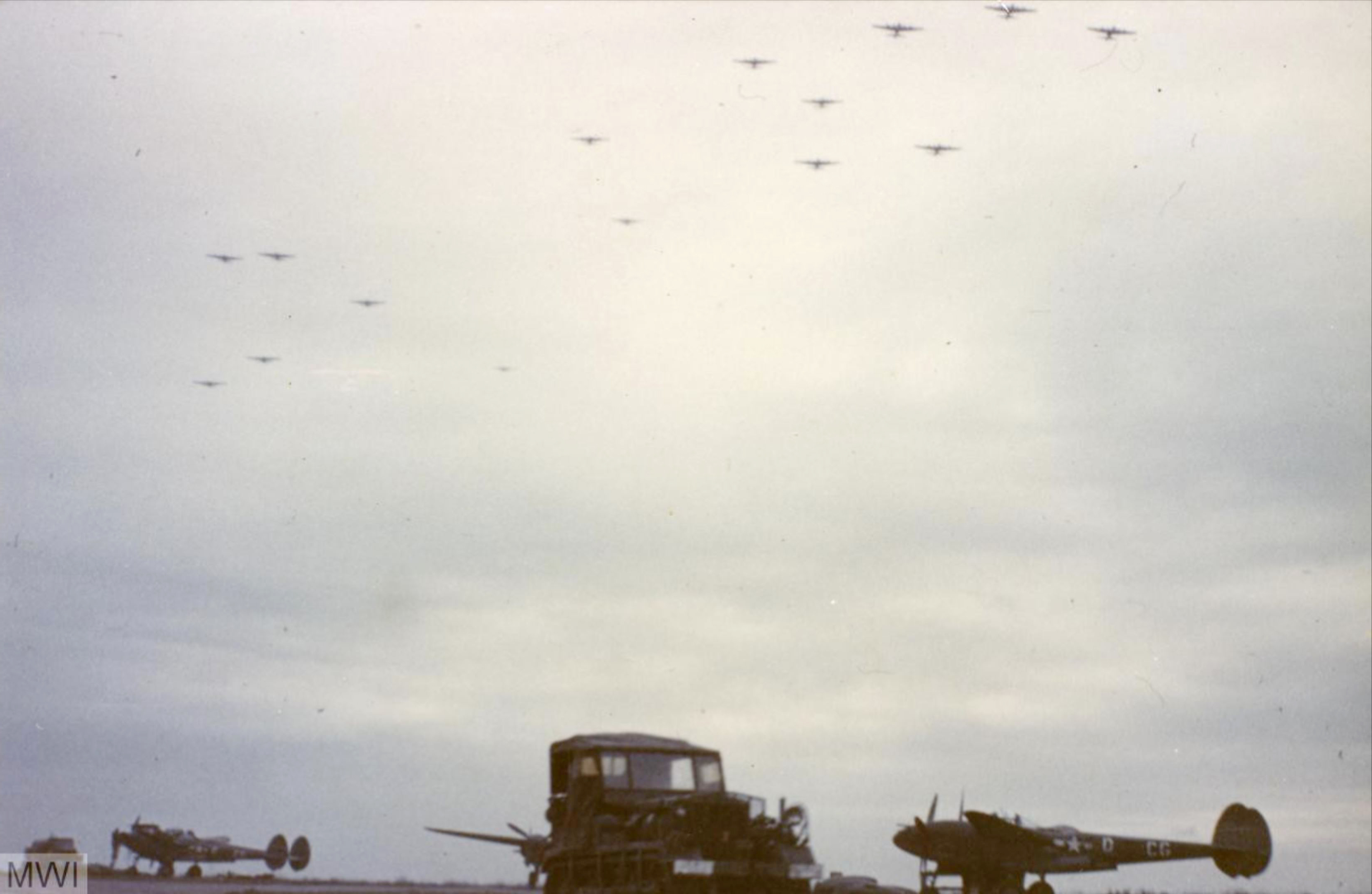 Lockheed P-38H Lightning 8AF 55FG38FS CGD at Nuthampstead IWM FRE12818