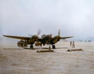 Asisbiz Lockheed P-38 Lightning 15AF 82FG95FS under going compass calibration North Africa 1943 ASC1