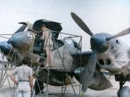 Asisbiz 42 68301 F-5B Lightning 7PG9PS Stinky 2 under going maintenance at Pandaveswar India 6th Dec 1943 01