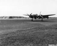 Asisbiz Lockheed F 4 Lightning 9PRS landing at an air base in Dum Dum India 4th Mar 1943 NA041