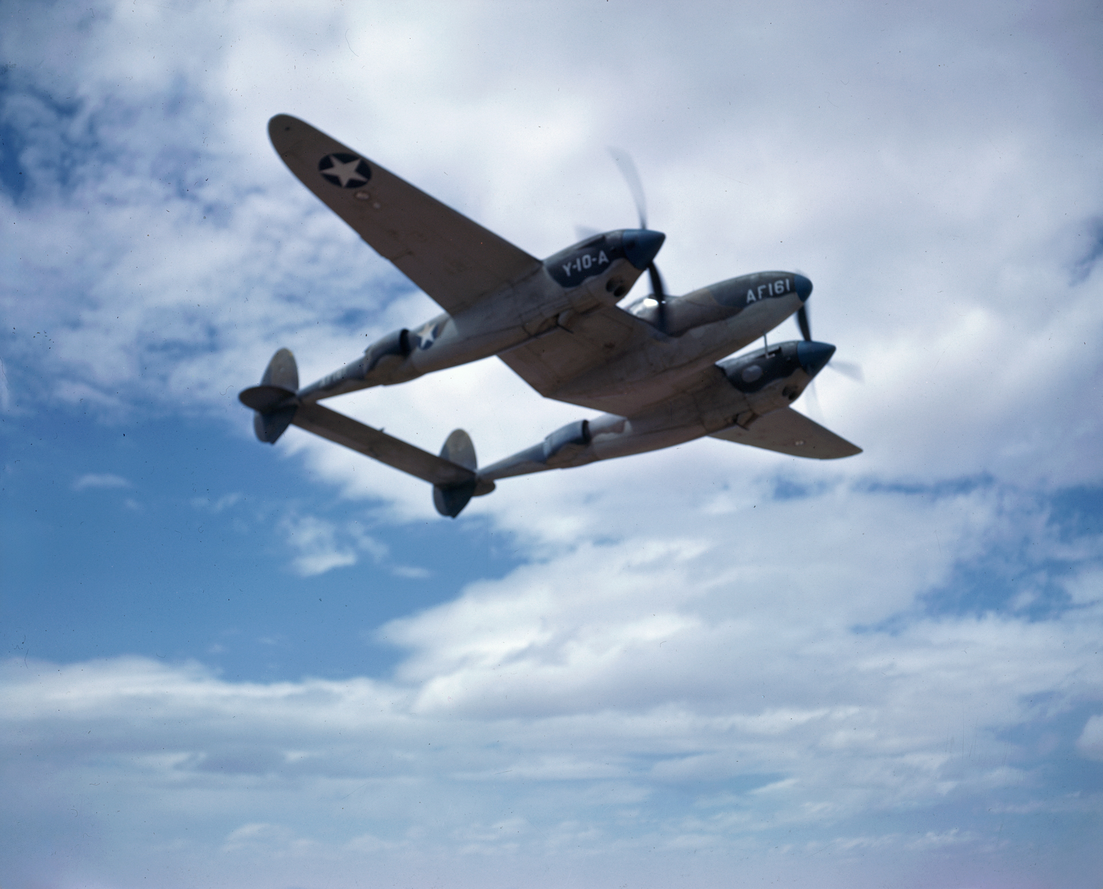 Lend lease Lockheed P-38 Lightning MkI RAF serial AF161 used in flight training USA 01