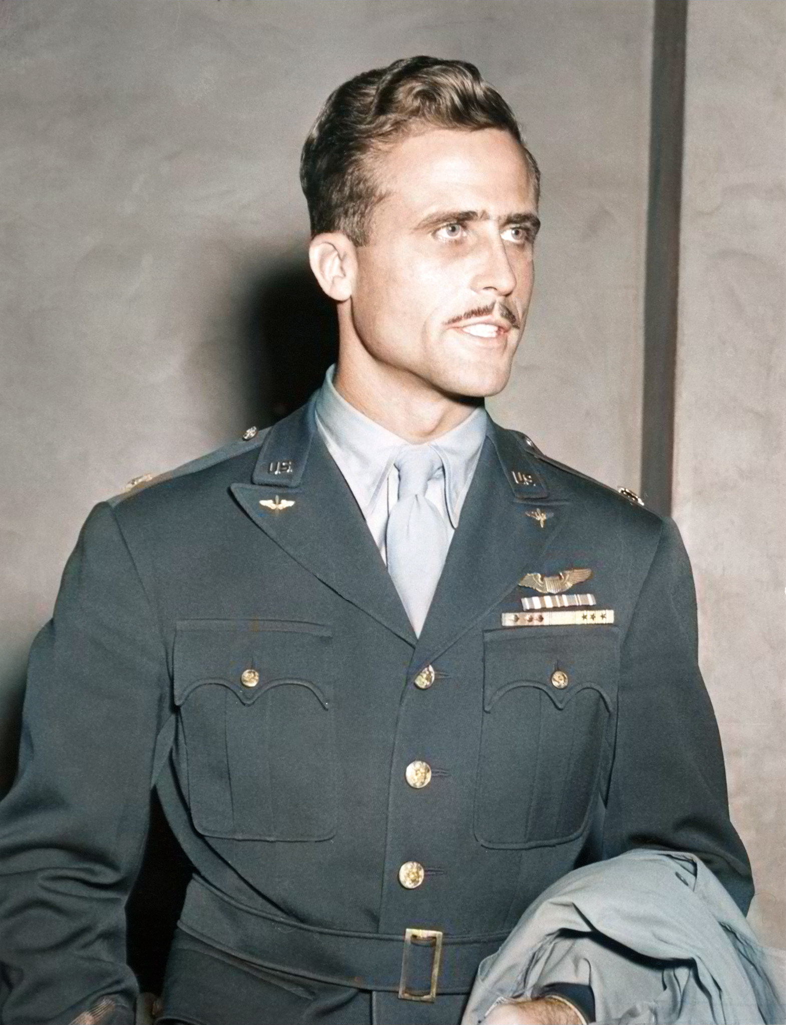 American 13AF 347FG44FS P-38 ace Maj Robert B Westbrook CO was the leading ace 1944 NA322