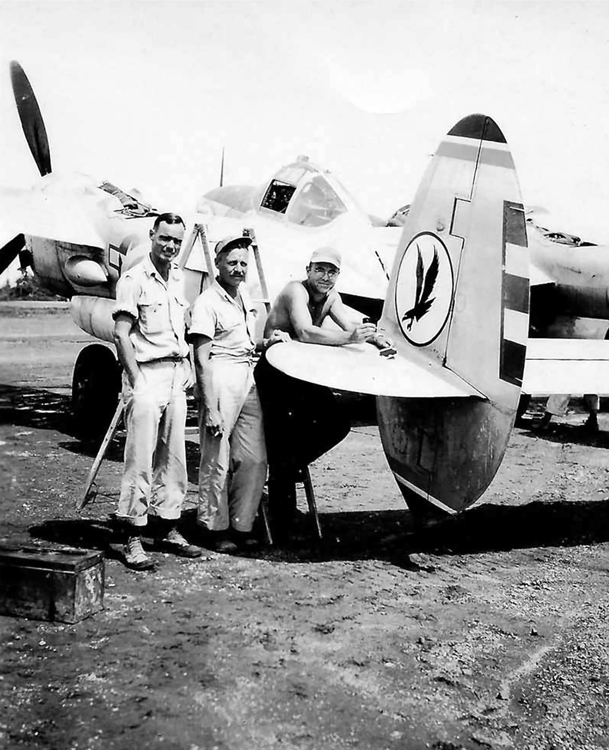 Lockheed F-5Es Lightnings 6PRG8PRS and 35PRS at Mindoro Philippines 1944 02