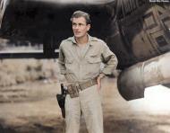 Asisbiz American 35FG39FS Ace Kenneth Sparks in New Guinea 1943 01