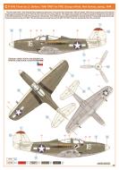 Asisbiz Bell P 39N Airacobra 71TRG110TRS 16 Border Buckaroo II Lt DeVore at Gusap airfield New Guinea 1944 0B