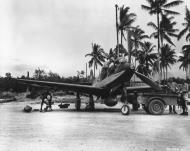 Asisbiz Bell P 39Q Airacobra 13AF 347FG68FS on Torokina airstrip Bougainville New Guinea Apr 1944 NA169