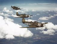 Asisbiz USAAF 41 28360 Bell P 39D Airacobra white 253 used as trainer based out of Dale Mabry Field FL USA 03