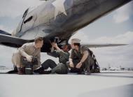 Asisbiz WWII USAAF color photo of Bell P 39 Airacobra recon aircraft used as trainers in USA 02