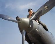 Asisbiz WWII USAAF color photo of Bell P 39 Airacobra used as trainers in USA 04