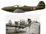 Asisbiz 42 4403 Bell P 39K Airacobra 100GvIAP 9HYADES White 21 Dmitry Borisovic Glinka Kuban Front 1943 0A