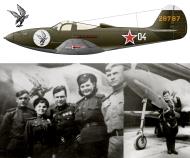 Asisbiz 42 8787 Bell P 39K Airacobra 104GvIAP 9HYADES 298IAP White 04 Capt AS Zakalyuk at Korenovskaya airfield 1943 0A