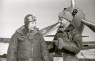 Asisbiz Aircrew USSR pilots 16GvIAP AI Pokryshkin and DB Glinka 100GvIAP 01