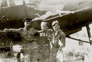 Asisbiz Bell P 39 Airacobra 100GvIAP 9HYADES nose art right side in Germany May 1945 01