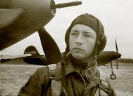 Asisbiz Bell P 39K Airacobra 28IAP 318IAD PVO Pilot Fomkin at Vnukovo airfield 1943 01