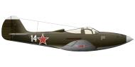 Asisbiz Bell P 39M Airacobra 255IAP 5MTABR as White 14 Northern Fleet winter transferred from 2GvIAP 1943 44 0A