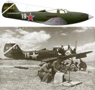 Asisbiz Bell P 39Q Airacobra 1MTAD Black Sea Fleet White 19 at a Soviet airfield Russia Aug 1944 01